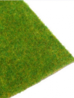 แผ่นสนามหญ้าเทียม ขนาด 25 x 50 ซ.ม.สีเขียวอ่อน / แผ่น