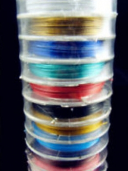 สายร้อยลูกปัด คละ 10 สี / 100 เมตร