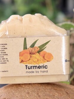 สบู่สมุนไพรขมิ้น Turmeric Herbal Soap