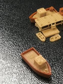 สเกล 1:220 ท่าเรือ + เรือ