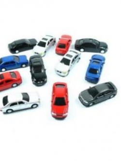 รถจิ๋ว (สเกล 1:87) คละสี / 10 คัน