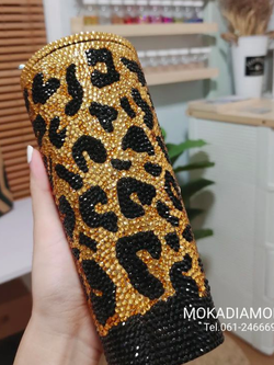 แก้วสตาร์บัคติดเพชร 16 oz.