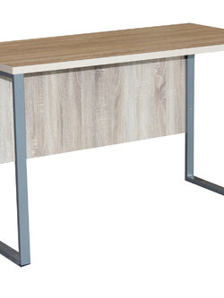 โต๊ะทำงานโล่งขาเหล็ก ขนาด 120*60*75 ซม.