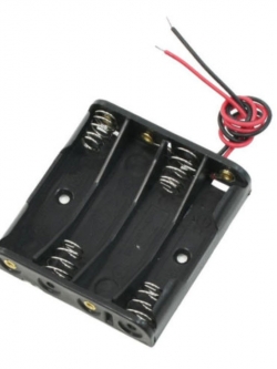 กล่องแบตเตอรี่ 4 x AAA (6V)