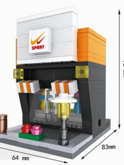 มินิโมเดล ร้านขายอุปกรณ์กีฬา (Sport Shop)