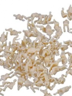 คนนั่ง สเกล 1:100 คละแบบ 100 ตัว ไม่เพ้นท์สี