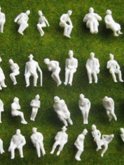 คน สเกล 1:87 นั่งคละแบบ / 90 คน (ยุโรป)