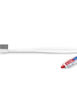 แปรงสีฟัน พร้อมยาสีฟัน