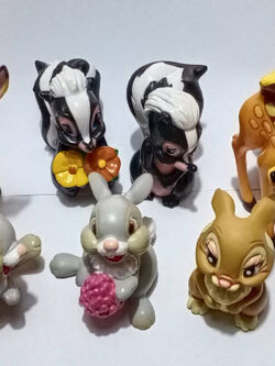 กวางน้อย แบมบี้ Bambi และเพื่อน ชุด 7 ตัว