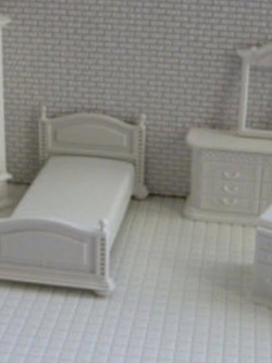 เฟอร์นิเจอร์ สเกล 1:25 ชุด 4 ชิ้น
