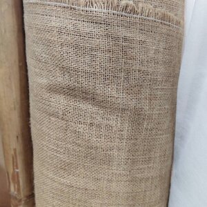 ผ้ากระสอบ(ป่าน)1หลาตัด90cm ผ้าหน้ากว้าง126cm ไม่เคลือบหน้า