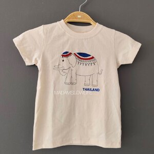 เสื้อยืดลวดลายช้าง THAILAND Size: 80 90 100 110 120 130 140