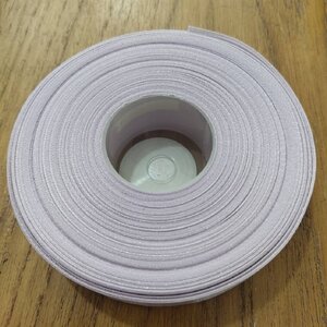 ริ้บบิ้นซาติน หน้ากว้าง25mm สีม่วง 5 หลา