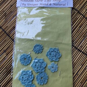 โครเชต์ประดับ ตกแต่ง เสื้อผ้า ชุดเดรส