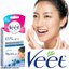 Veet Easy-Gel Face Wax Strips Sensitive Skin ผลิตภัณฑ์กำจัดขนสำหรับใบหน้าสูตรอ่อนโยนพิเศษสินค้าลิขสิทธิ์แท้นำเข้าจากต่างประเทศ