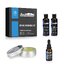 IMMETEE Beard Grooming Kit 4 Piece Set for Men 250ml ชุดผลิตภัณฑ์ทำความสะอาดและดูแลหนวดเคราแบบครบสูตร
