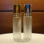 ขวดแก้วลายคริสตัลฝาลูกกลิ้งสีเงินสีทองใส่น้ำมันหรือพิมพ์เสนน้ำขนาด 8 ml.ขายส่ง100ขวด