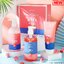 BAXI PEACH Three Piece Wash Care Set 1200ml ชุดผลิตภัณฑ์ครบสูตรทำความสะอาดเส้นผมและเจลอาบน้ำกลิ่นพีช