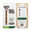 BullDog Skincare For Men Original Bamboo Razor ชุดอุปกรณ์สำหรับโกนหนวดรุ่นพิเศษ5ใบมีด สินค้านำเข้าจากอังกฤษของแท้