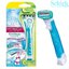 Schick Hydro Silk TrimStyle 2 in 1 Limited Edition Blue อุปกรณ์โกนขนและตัดแต่งแบบ 2 หัวรุ่นพิเศษ