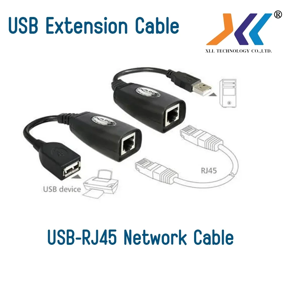 USB RJ45 Extension USB to LAN Extender 30m. USB RJ45 Extension USB to LAN Extender 30m.