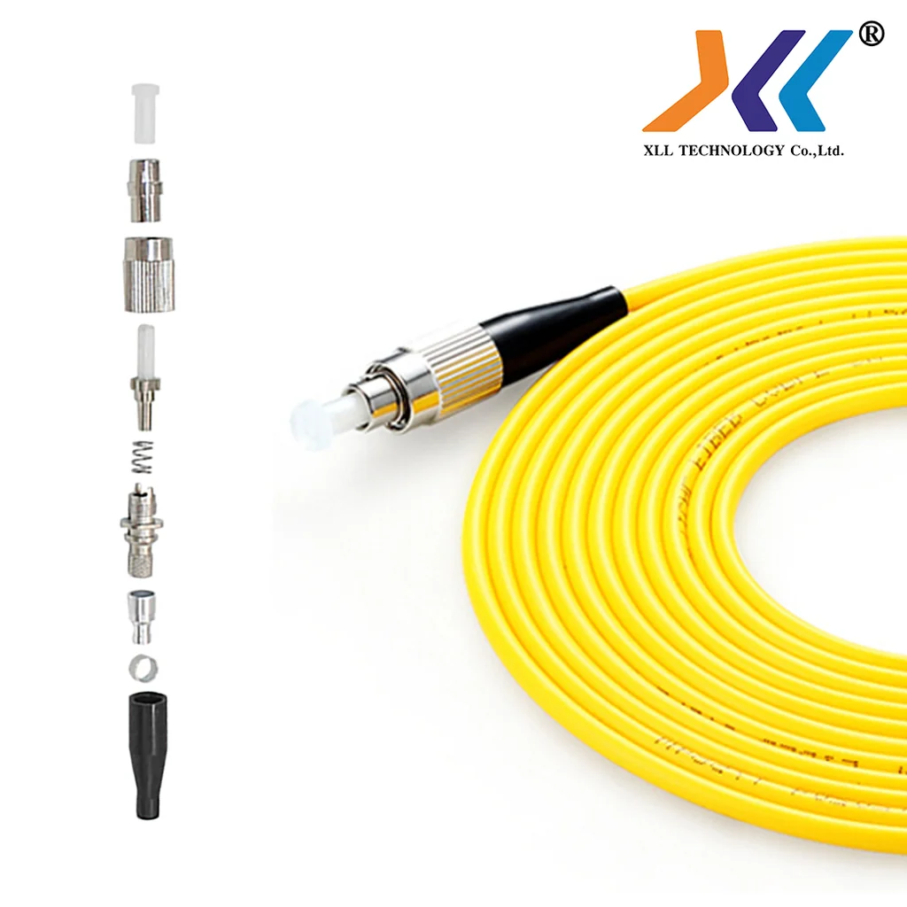 สายไฟเบอร์ออฟติกพิกเทล (Pigtail) 1 Core ชนิดหัว FC/UPC จำนวน 6 เส้น