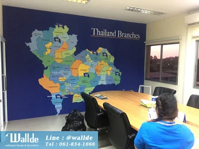 ผลงานติดตั้งวอลเปเปอร์จาก Wallde ผลงานติดตั้งวอลเปเปอร์จาก Wallde