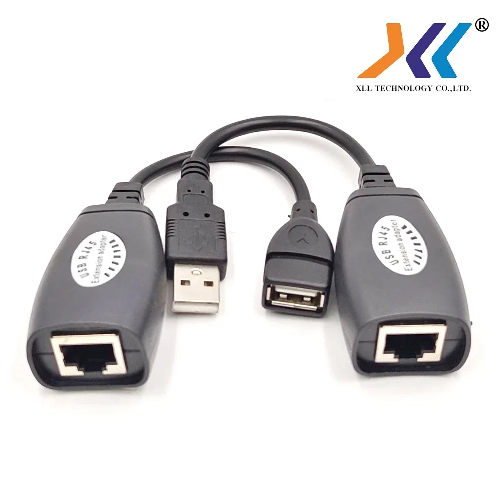 USB RJ45 Extension USB to LAN Extender 30m. USB RJ45 Extension USB to LAN Extender 30m.