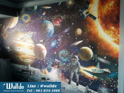 ผลงานติดตั้งวอลเปเปอร์จาก Wallde ผลงานติดตั้งวอลเปเปอร์จาก Wallde