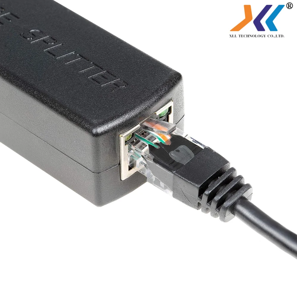 POE splitter 48v to 12v + LAN 10/100Mbps ตัวแยกไฟและสัญญาณเน็ต ใช้กับกล้องวงจรปิด