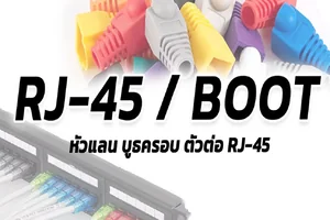 RJ-45 (หัว LAN) / Boot (บูท) / ตัวเชื่อม RJ-45