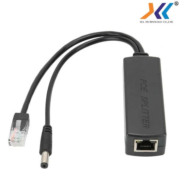 XLL POE splitter 48v to 12v + LAN 10/100Mbps ตัวแยกไฟและสัญญาณเน็ต ใช้กับกล้องวงจรปิด image 6