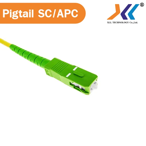 สายไฟเบอร์ออฟติกพิกเทล (Pigtail) 1 Core ชนิดหัว SC/APC จำนวน 1 เส้น image 2 สายไฟเบอร์ออฟติกพิกเทล (Pigtail) 1 Core ชนิดหัว SC/APC จำนวน 1 เส้น image 2