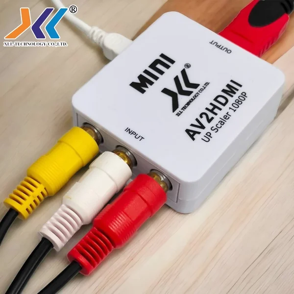 XLL ตัวแปลง สัญญาณ AV To HDMI MINI Converter 1080P image 5