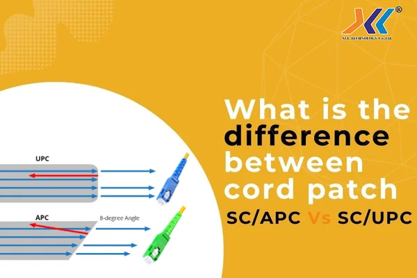 What is the difference between patch cord SC/APC Vs SC/UPC